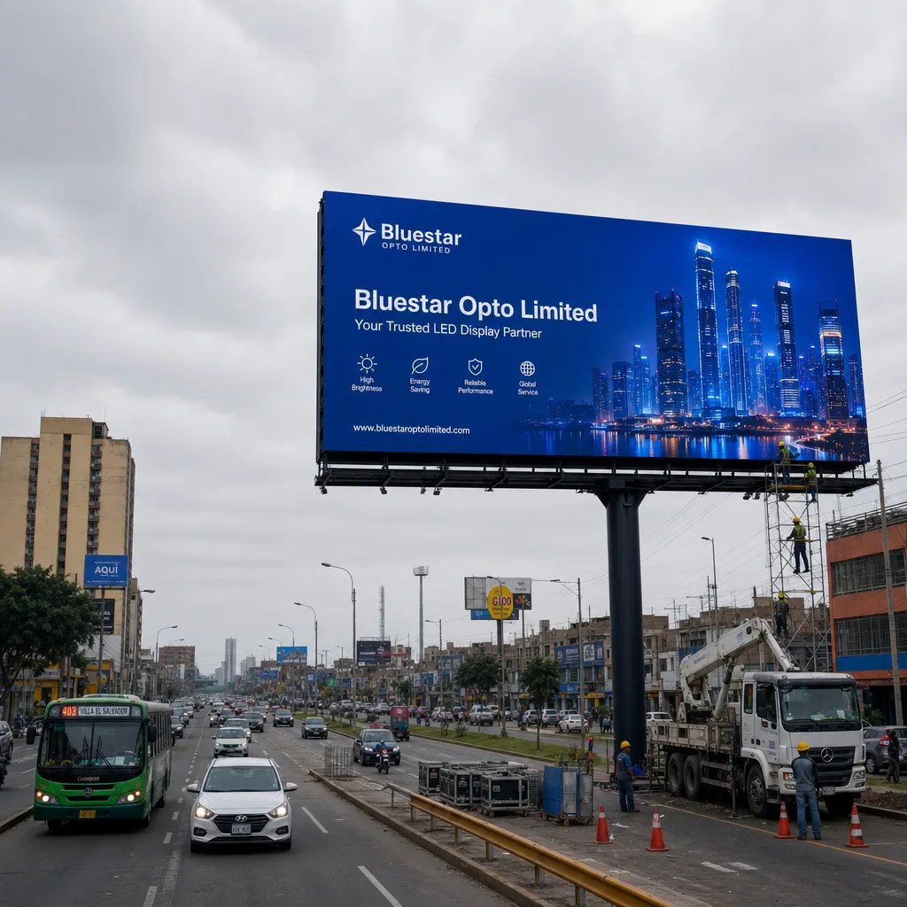 Large outdoor LED billboard project case thumbnail 3
