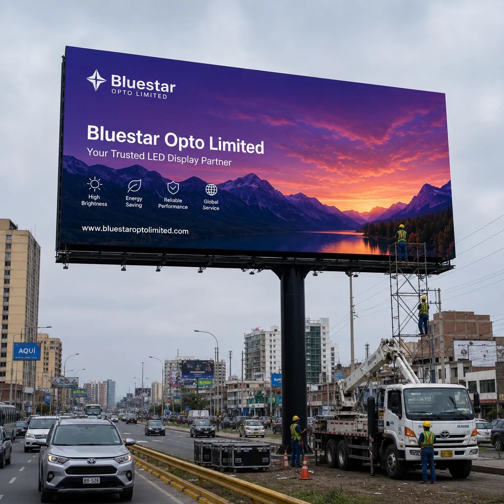 Large outdoor LED billboard project case thumbnail 4